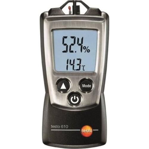 Testo 610 Handy Digital Temperature Thremometer Humidity Meter 0560 0610 Thermohygrometer Tester
