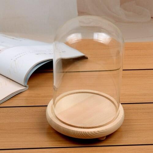 9*12cm Different Base Glass Dome Vase Home Decoration Diameter=9cm Height=12cm Glass Dome Friend Gift Wedding Decoration