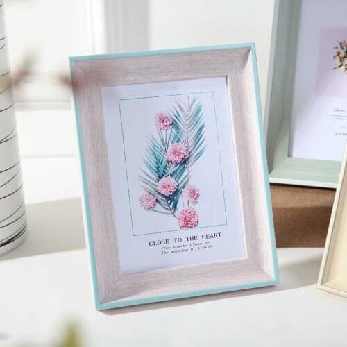 1 Piece Europe Modern Photo Frame Solid Simple Frame For Family Pictures Wedding Pictures Frames Gifts Home Desktop Decoration