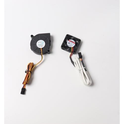 Prusa i3 MK3 3d printer Sunon V1 hotend 5V cooling fan and turbo fan