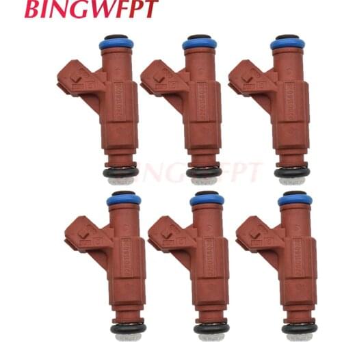 6PCS fuel injectors for FORD Explorer 4.0L 2002 2003 2004 OE #0280156028