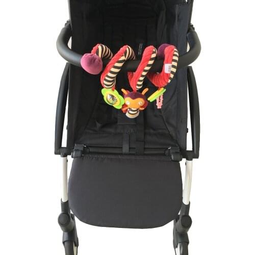Baby Stroller Accessories Armrest Leg Rest and Revolves Around Stroller Hanging Rattles Toy for Babyzen Yoyo Yoya
