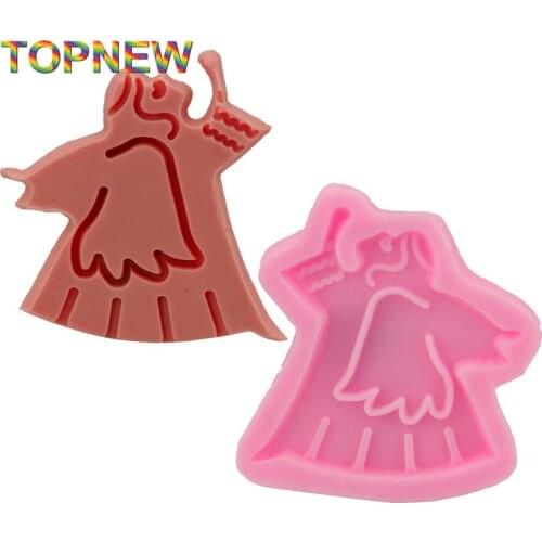 Angel Modeling Candy Jelly Mold Baking Tools Fondant Cake Silicone Mould 1909