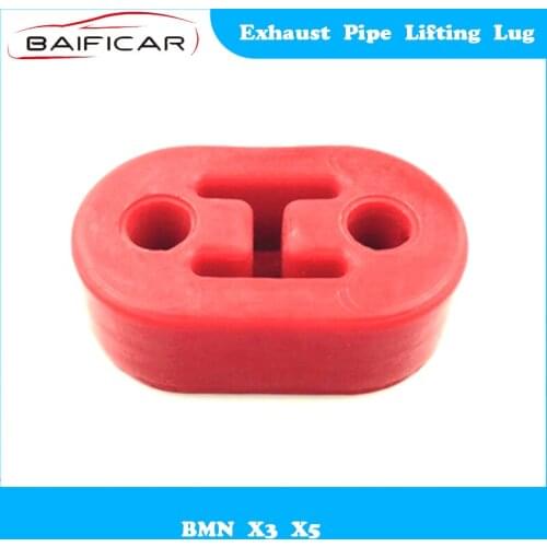 Baificar Brand New High Quality 1Pcs Exhaust Pipe Lifting Lug High Strength Hanging Glue Muffler for BMN X3 X5