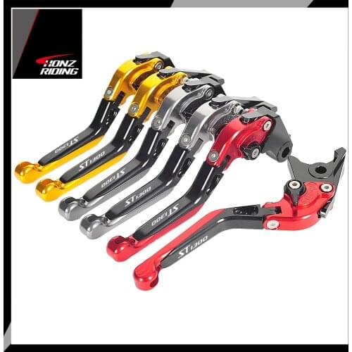 For Honda ST1300 Lever ST 1300 2008-2012 Adjustable Foldable All CNC Motorcycle Brake Clutch Levers