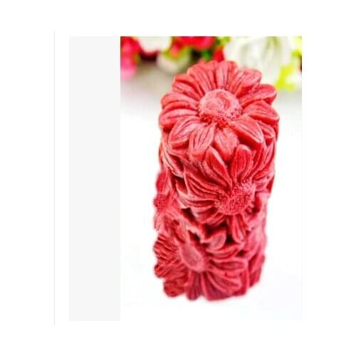 Sunflower cake candle molds,silicone soap mold,molds for cakes cake decorating tools kitchen Clay mold Salt carving