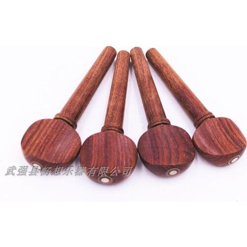 Beautiful 4/4violin Fittings ,20pcs rosewood pegs , Paris eye decoration