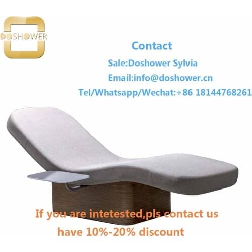 Living room furniture sets with massage table trolleys for wooden massage facial bed