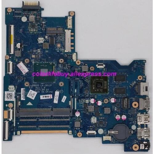 Genuine 815250-601 815250-501 815250-001 LA-C811P w R5M330/1GB N3700 Laptop Motherboard for HP 15-AC Series 250 G4 NoteBook PC