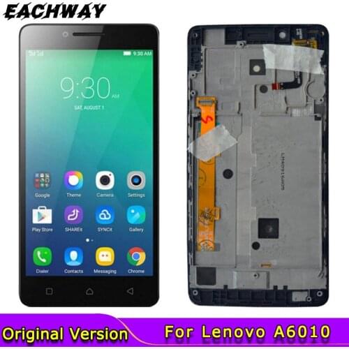 Original Tested LCD Lenovo A6010 LCD Display Touch Screen Digitizer Assembly Replacement Parts For Lenovo A6010 Display 1280x720