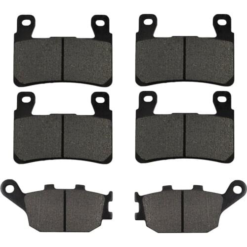 6pcs/set Motorcycle Front Rear Brake Pads For Honda CBR 600 F4 - Sport 1999-2007, CBR600RR 03-04, CBR 900RR 929RR 954RR