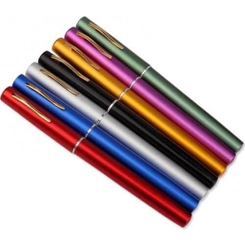 Portable Telescopic Pole Pen Shape Folded River Lake Fishing Rod with Reel Wheel Lake Fishing Rod