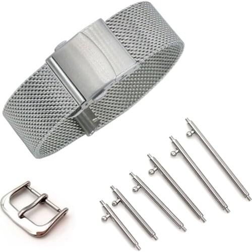 10pcs Quick Release Watch Band Single Switch Spring Bars 16mm 18mm 20mm 22mm 24mm Strap Link Pin Stainless Steel