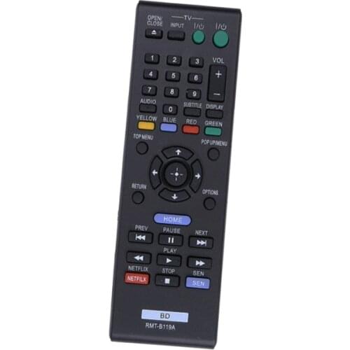 New Fit For Sony BDP-S3100 BDPS3100 RMTB119A BDP-S3100/BF BDP-S495 BDP-S363 BDP-S357 RMT-B104A Blu-Ray Player Remote Control