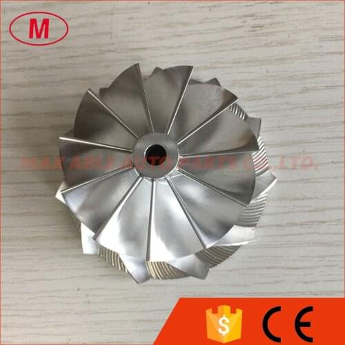 RHF5 11+0 blades 49.60/62.00mm high performance turbocharger billet/milling/aluminum 2024 compressor wheel