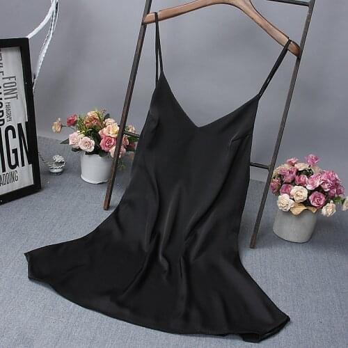 Spring Summer Women Satin Dress party Luxury Shiny Sundress Imitation Silk Dress Woman Dress Very Soft Smooth vestido feminino