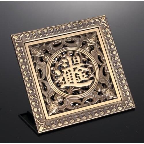 12*12cm Shower Drain Super Bigger Floor Drain Bathroom Drain Building Material Square Water Drain Bathroom Accessories