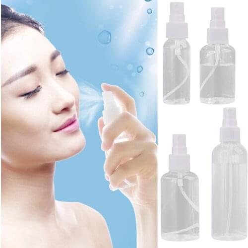30/50/75/100ml Refillable Empty Spray Bottle Lotion Dispenser Bottle Rotate Perfume Sprayer Travel Accessories