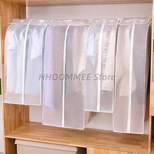 3D Clothes Hanging Garment Dress Clothes Suit Coat Dust Cover Home Storage Bag Case Organizer Wardrobe Hanging Clothing