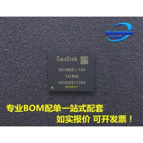 5pieces SDIN8DE1-16G :FBGA-153