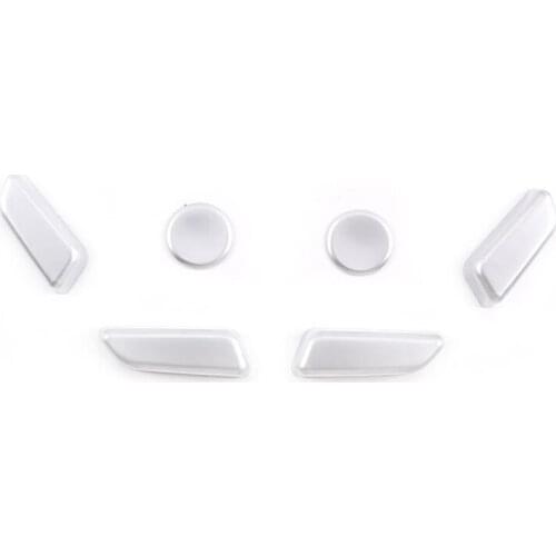 Car Seat Adjustment Button Cover Interior Decoration Protective Button Cover for Tesla Model 3 Y