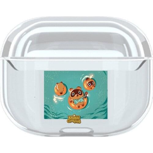 Cartoon Wireless Earphone Protective Case Shockproof Hard PC Headphone Cover Shell for Airpods Pro3 Spare Part