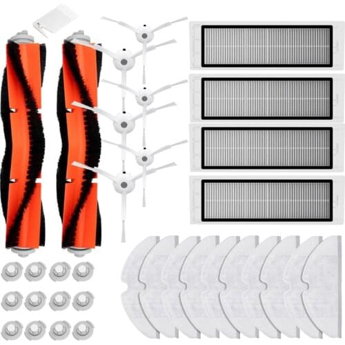 Hepa Filter Mop Rag Brush for Xiaomi Mijia 1s for Roborock S50 S55 S5 Max S6MaxV S6 Pure Robot Vacuum Cleaner Accessories Parts
