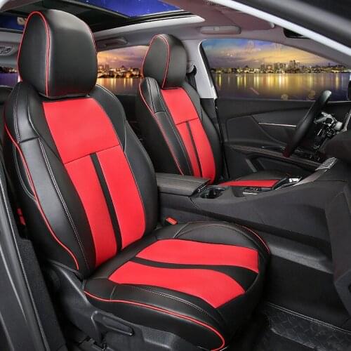 Leather 5-Seat for Peugeot 5008 Car Seat Covers Waterproof Cushion Car Protector Auto Accessories