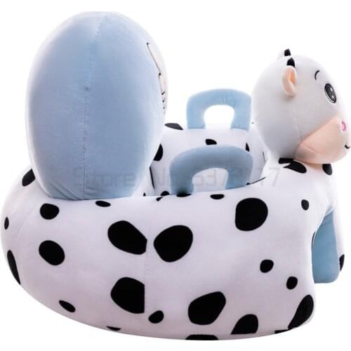 Creative baby learning seat cute children cartoon small sofa Plush Doll infant sofa
