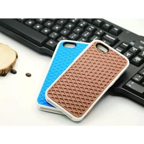 Suitable for iPhone 12 11 X 10 8 7 6S mobile phone shell soft silicone waffle sole Samsung mobile phone bottom
