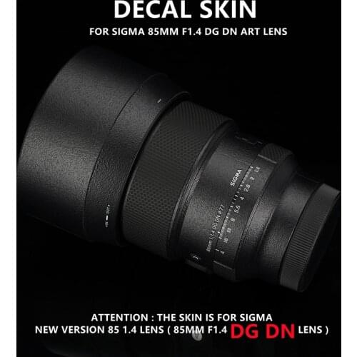 New Version Sigma 85 F1.4 Lens Protective Skins for Sigma 85mm f/1.4 DG DN Art Lens Protector Anti-scratch Cover Film Sticker