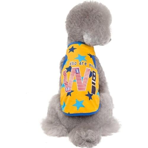 Dog clothes for small dogs summer autumn thin dog vest cat shirt teddy french bulldog Pomeranian chihuahua dog Sleeveless