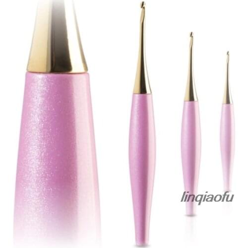 Original pink gold head crochet (18K gold plating)