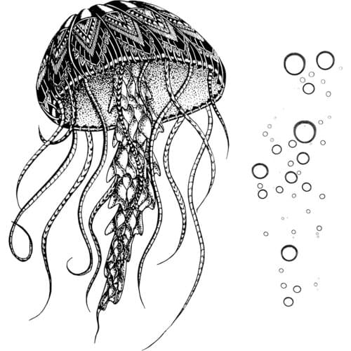 AZSG Jellyfish Clear Stamps For Scrapbooking DIY Clip Art /Card Making Decoration Stamps Crafts