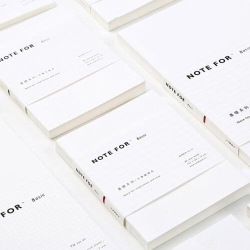 A5 A6 Replace Inner Core office school Blank line grid Notebook Paper book Travel Diary Notepad 160 sheets Gift 2021