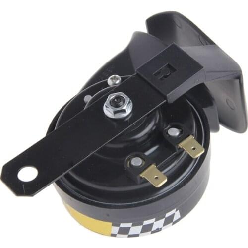 652F Universal Waterproof Loud Snail Air Horn Siren 130dB For 12V Motorcycle