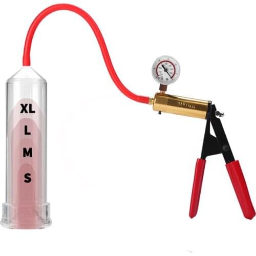 Vacuum Penis Pump Penis Extender Ejaculation Delay Toy Exercise Erection Enlargement Male Masturbation Sex Product For Man Gay