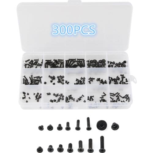 300pcs 15 Types Laptop Screws Tool Kit Using for HP Dell Lenovo Sony Toshiba Samsung