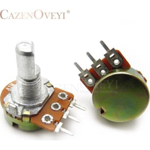 5pcs/lot APAI 148 single-pole potentiometer A1M anti-handle length 15MMF with 41 steps In Stock