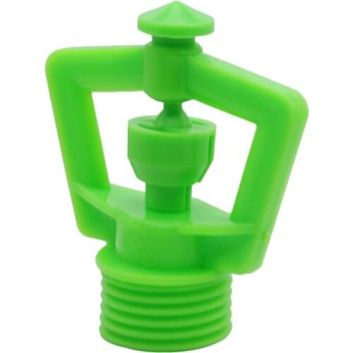 5Pcs Garden Irrigation 360 Degree Rotating Micro Nozzle 1/2" Male Thread Water Sprinklers Lawn Vegetable Flower Watering Sprayer