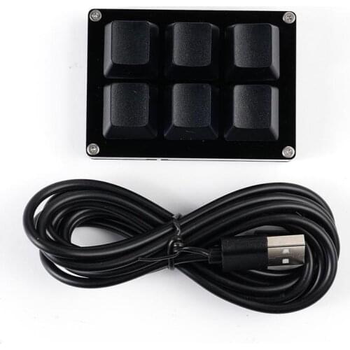 OSU USB Bluetooth Wireless Keyboard Custom 6 Key Mechanical Gaming Programming For PS Keypad Keyboard Keyboard Send Mini