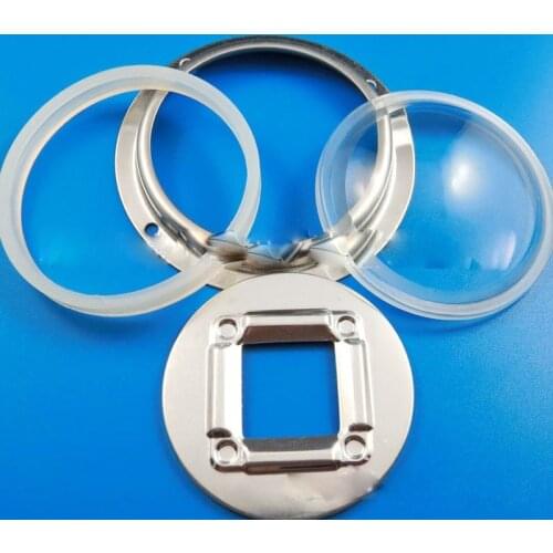 78mm Concave Lens + Reflector + Waterproof Ring + Fixing Frame, Angle 140/160 Degree Glossy/stripes