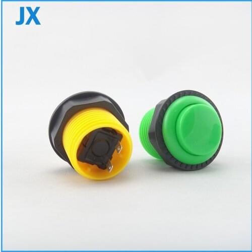 24mm American style Arcade Push Button Durable Multicade MAME Jamma Game Long Switch four-color