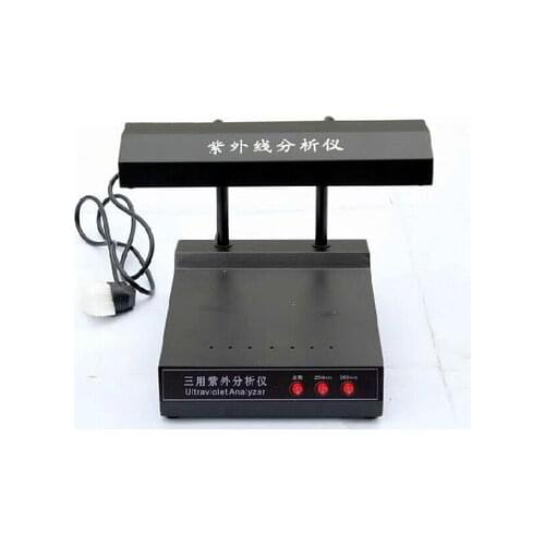 Digital Three with the UV analyzer radiation meter medidor de uv radiation detection device uv tester Wavelength 254nm 365nm