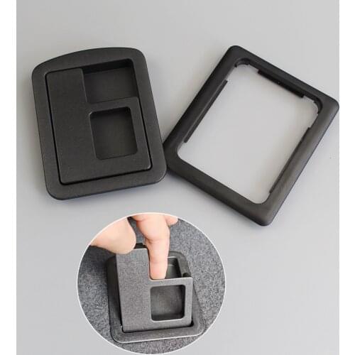 For Audi A3 S3 A4 B6 B7 B8 S4 A5 S5 A6 C6 C7 A8 Rear Trunk Liner Cargo Boot Carpet Handle Cover For VW Phaeton For Seat Exeo/ST