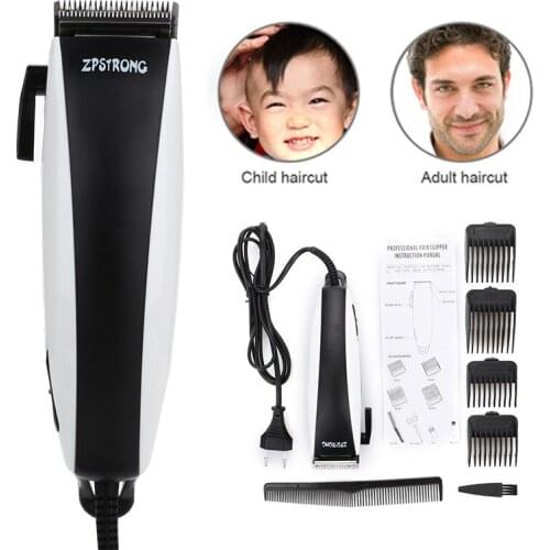 Electric Hair Clipper Professional USB Rechargeable Barber Trimmer For Men Clippers Hair Cutting Machine shaving