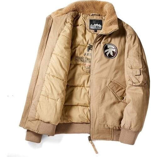 Mens Winter Bomber Jackets Thicken Warm Baseball Coat Male Size S-5XL Causal Windbreaker Outwear Chaquetas Hombre