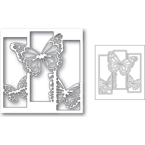 2020 New Insect Animal Butterfly and Frame Metal Cutting Dies For Cut Paper Craft Making Background Card Scrapbooking No Stamps