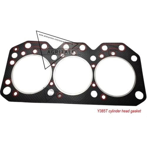 Cylinder head gasket for Yangdong Y380T / Y385T, part number: Y380T-01002/Y385T-01002