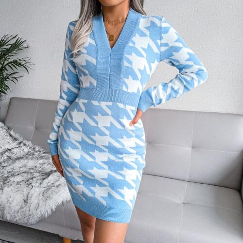 Модные платья в клетку Rerymvou China At AliExpress